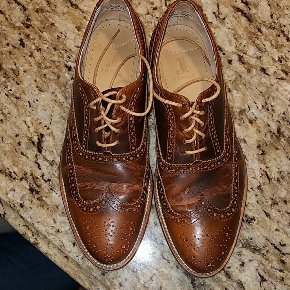 New all leather men's shoes